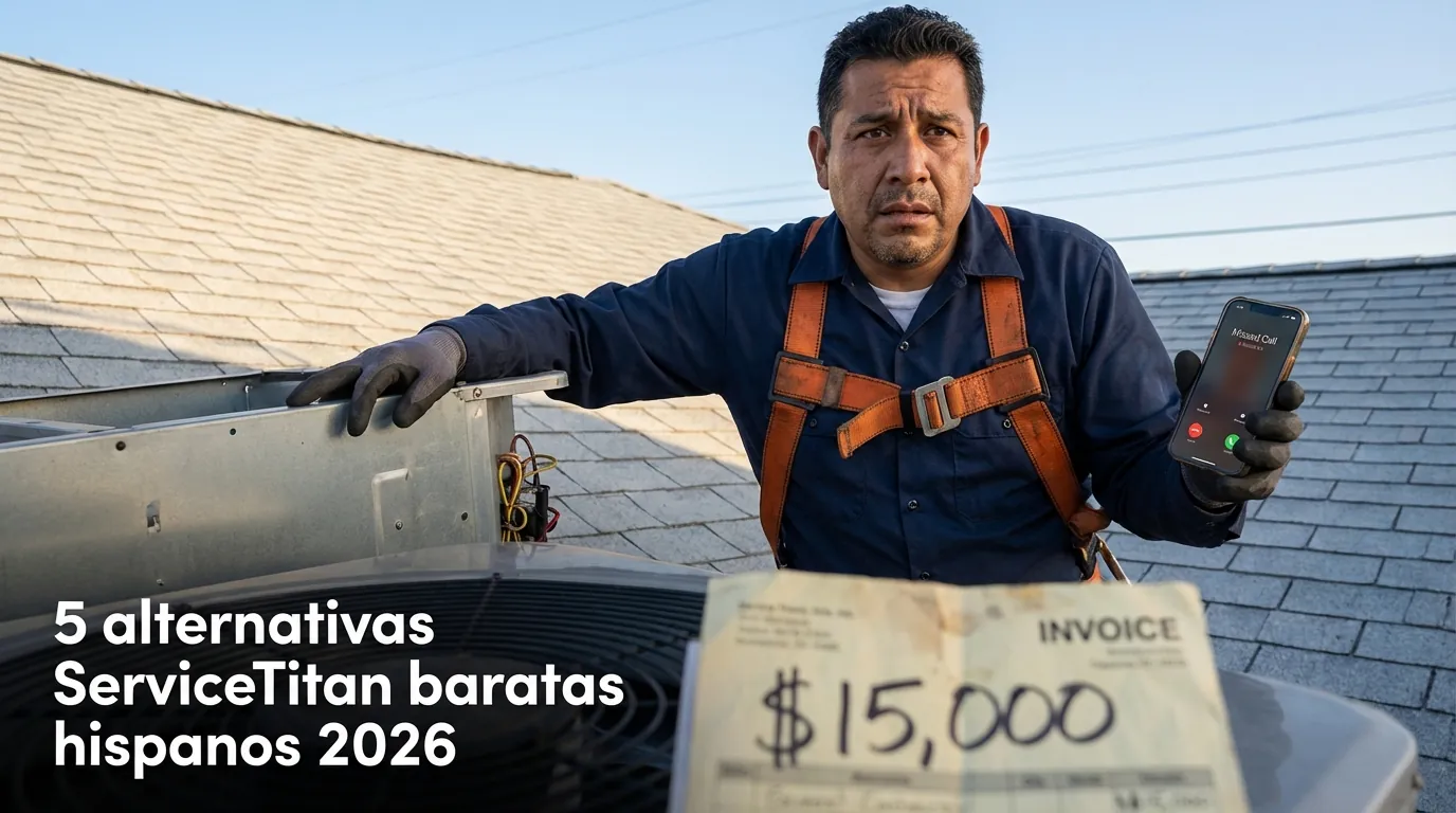 5 alternativas ServiceTitan baratas hispanos 2026