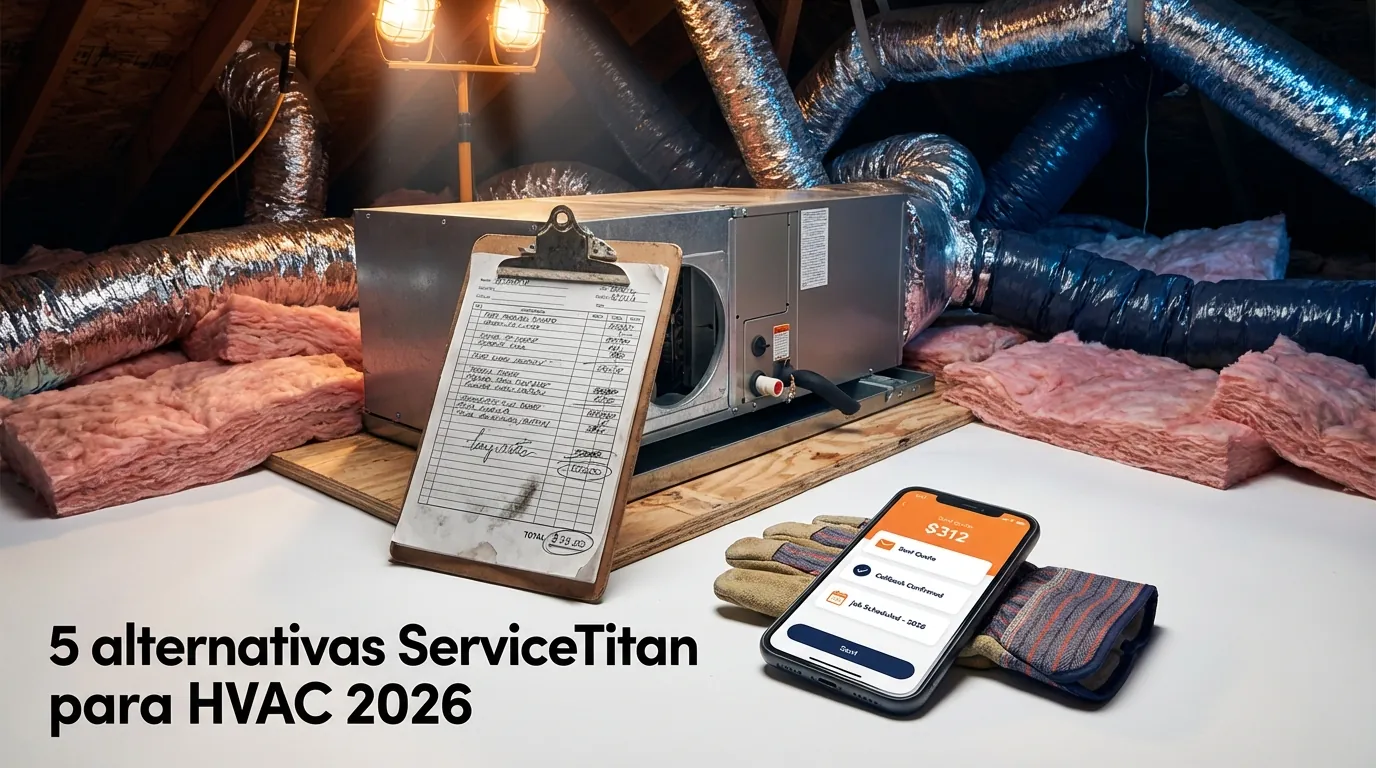 5 alternativas ServiceTitan para HVAC 2026