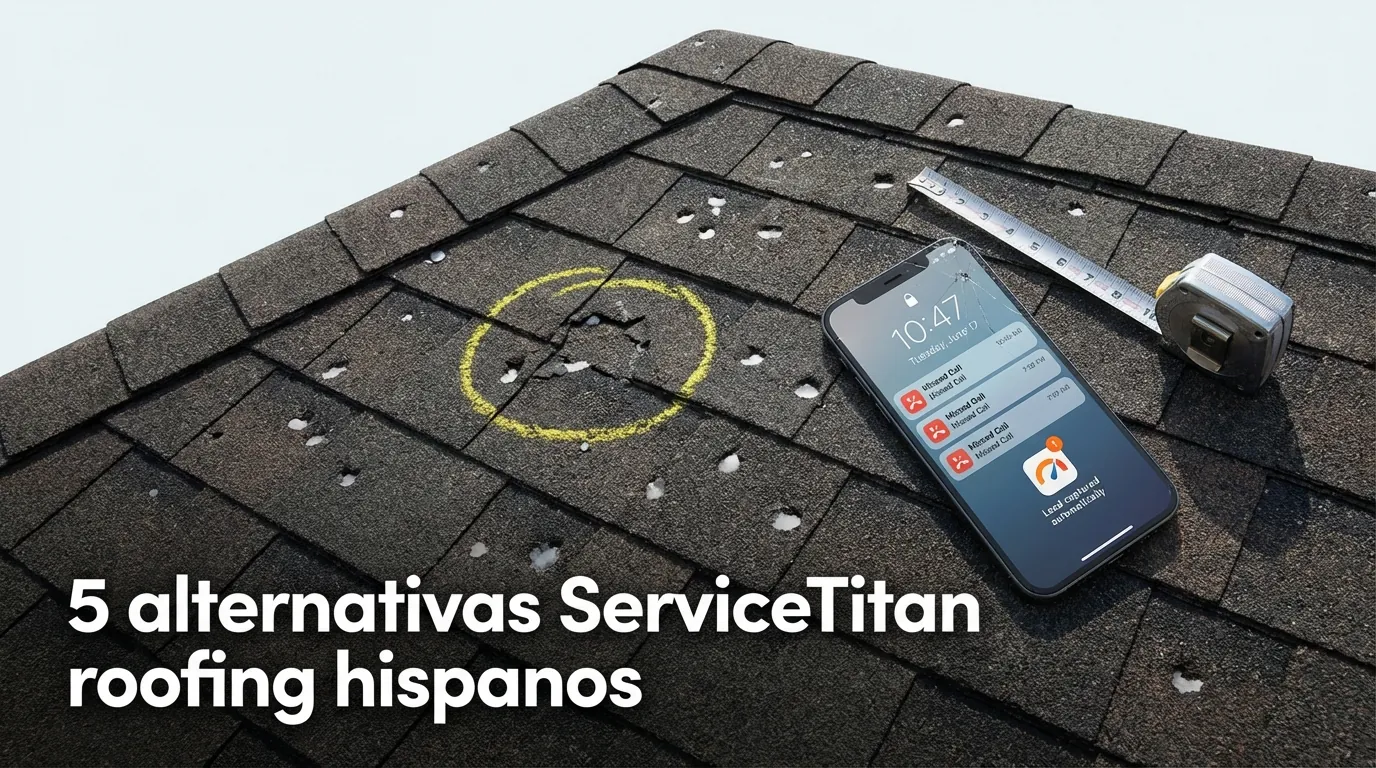 5 alternativas ServiceTitan roofing hispanos