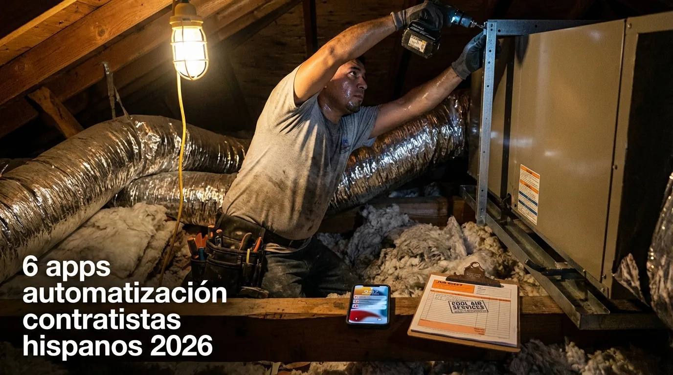 6 apps automatización contratistas hispanos 2026
