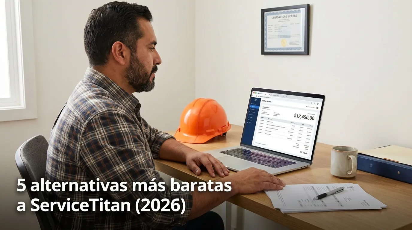 5 alternativas más baratas a ServiceTitan (2026)