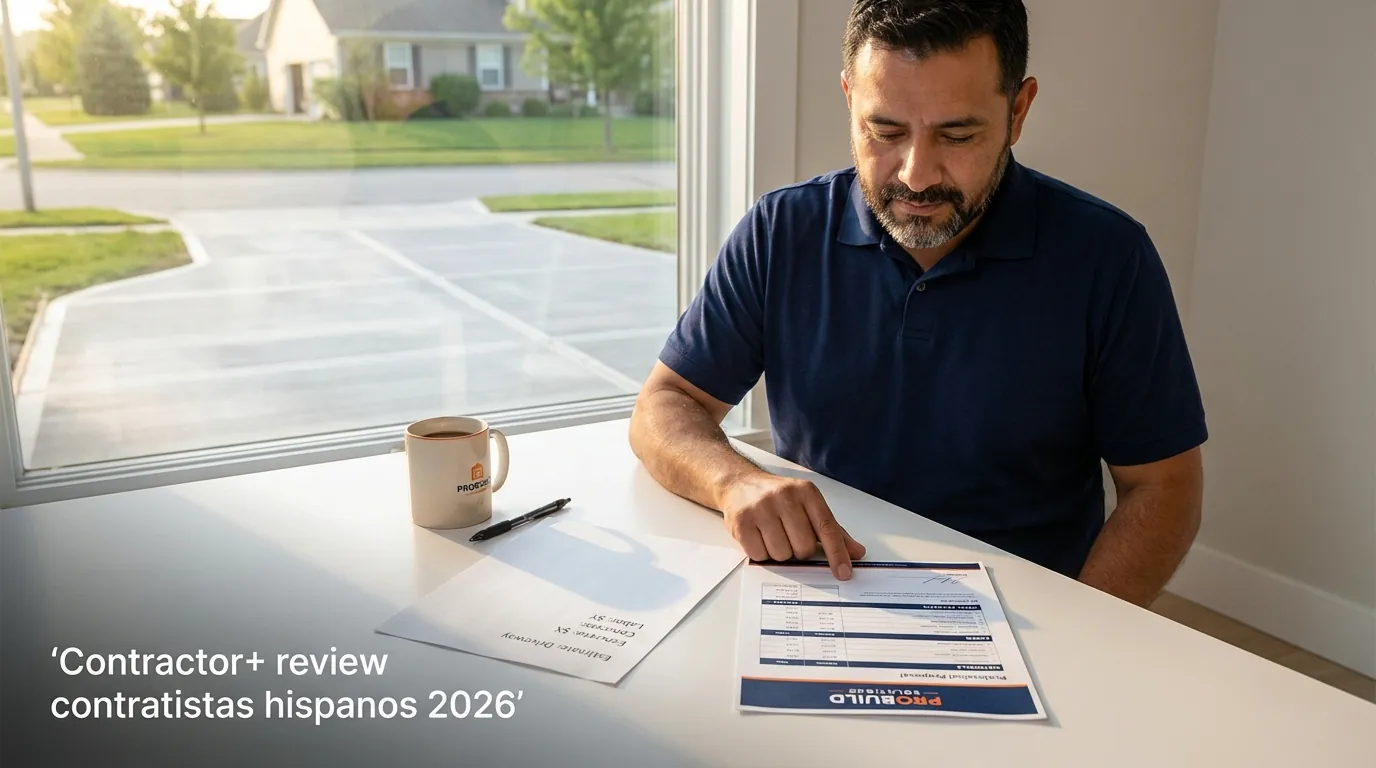 Contractor+ review contratistas hispanos 2026