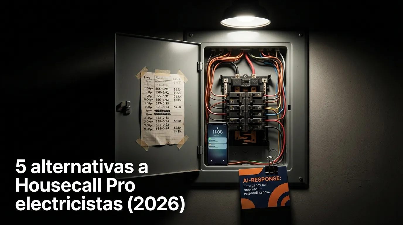 5 alternativas a Housecall Pro electricistas (2026)