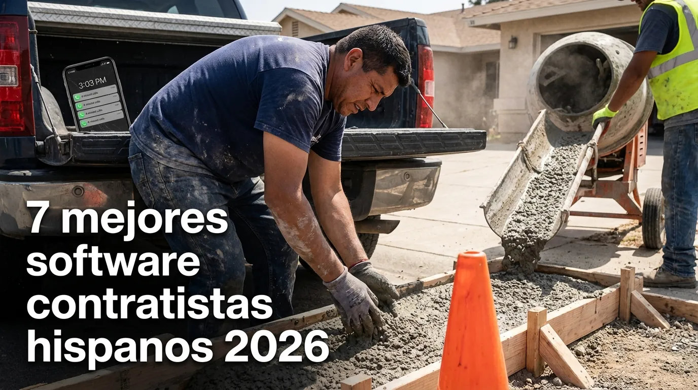 7 mejores software contratistas hispanos 2026