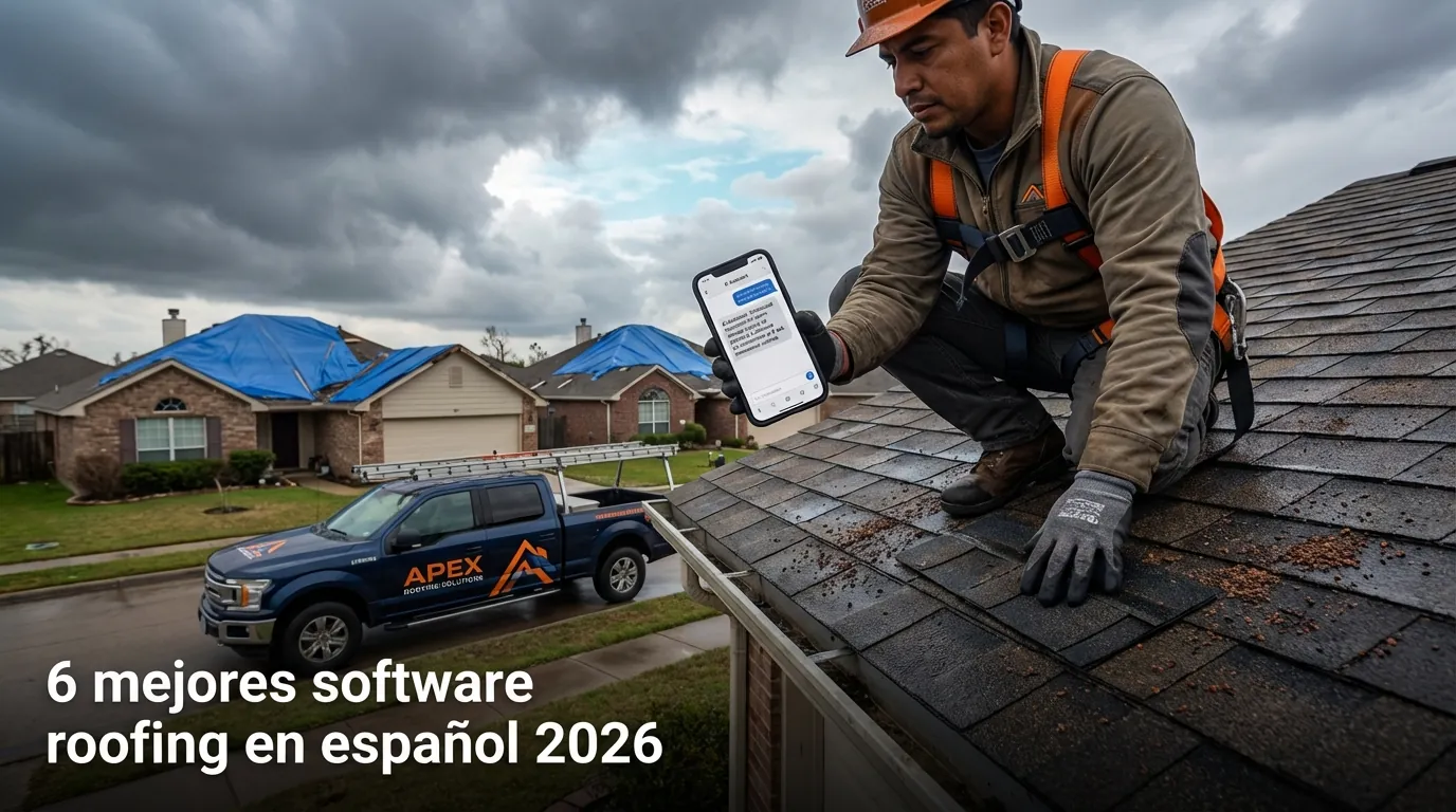 6 mejores software roofing en español 2026