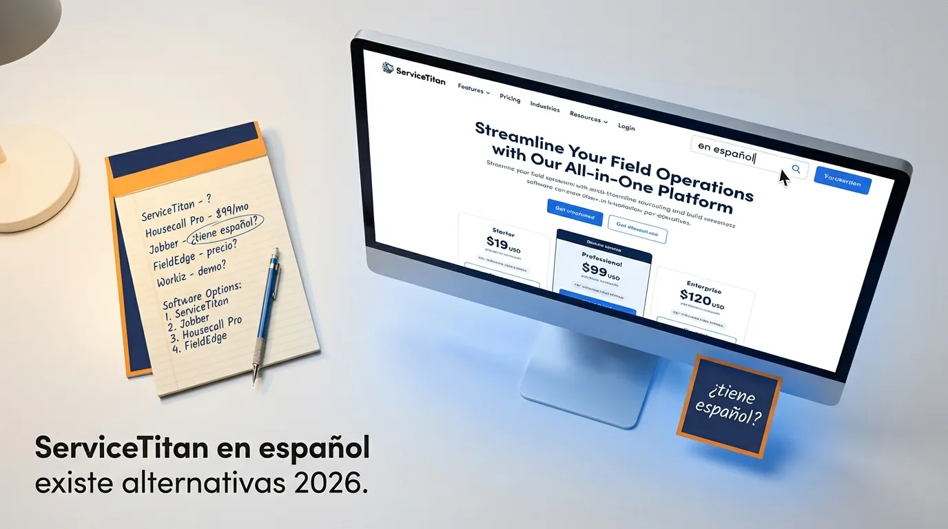 ServiceTitan en español existe alternativas 2026
