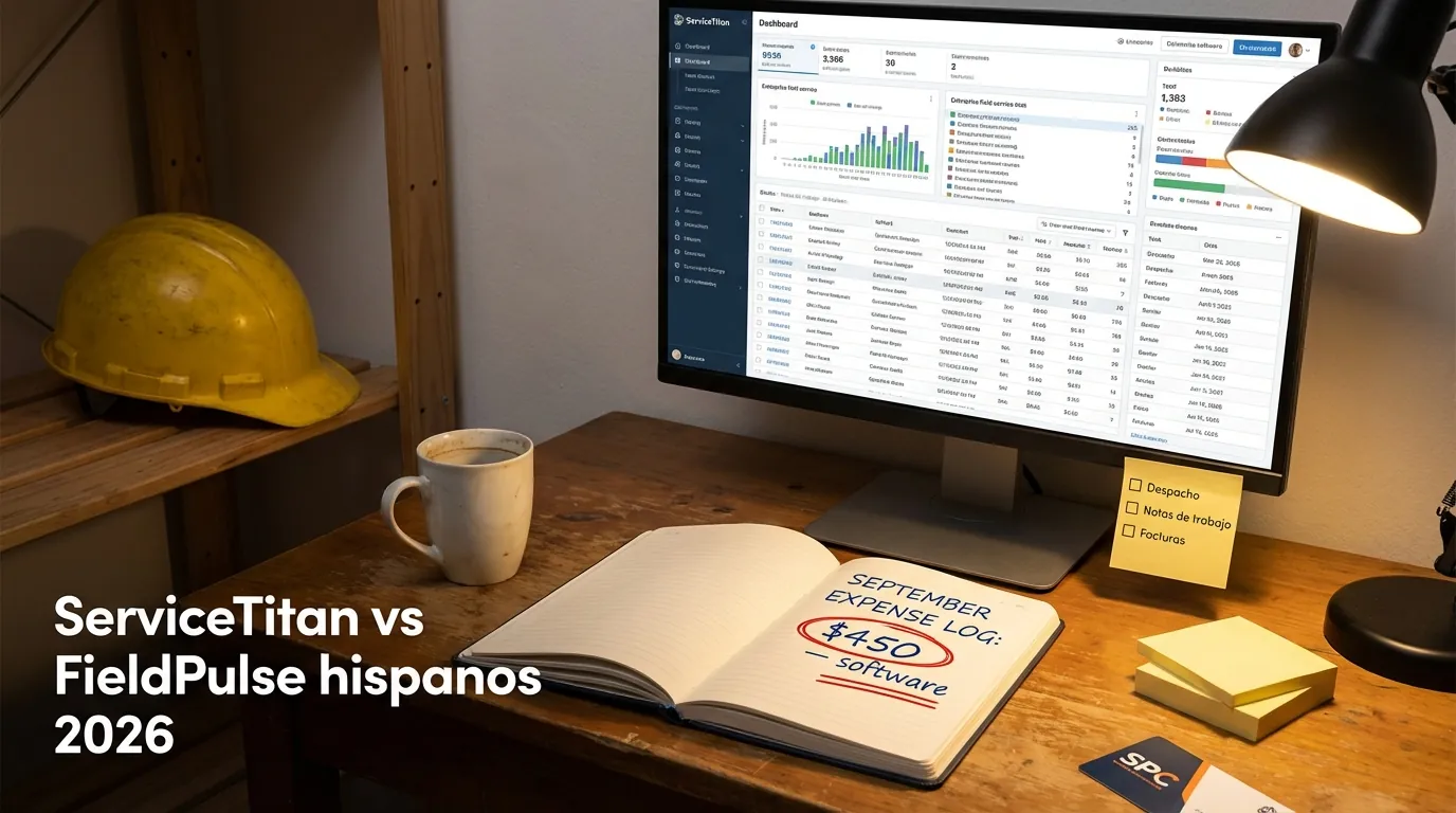 ServiceTitan vs FieldPulse hispanos 2026