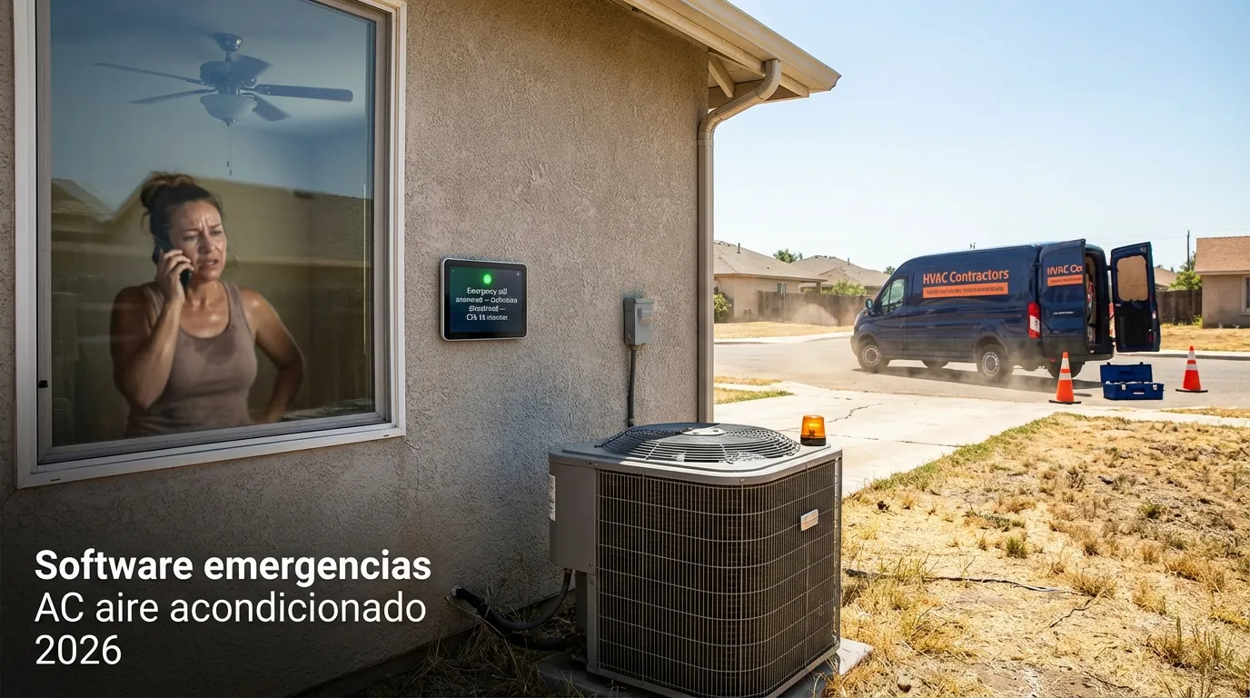 Software emergencias AC aire acondicionado 2026