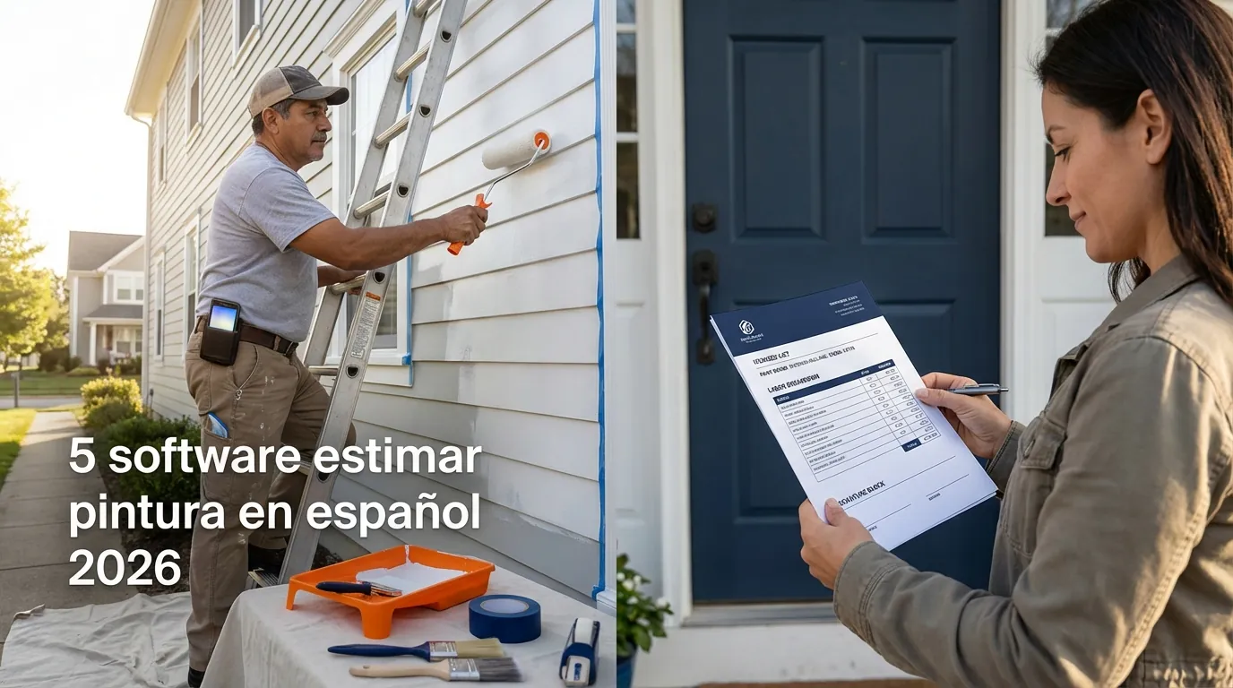 5 software estimar pintura en español 2026