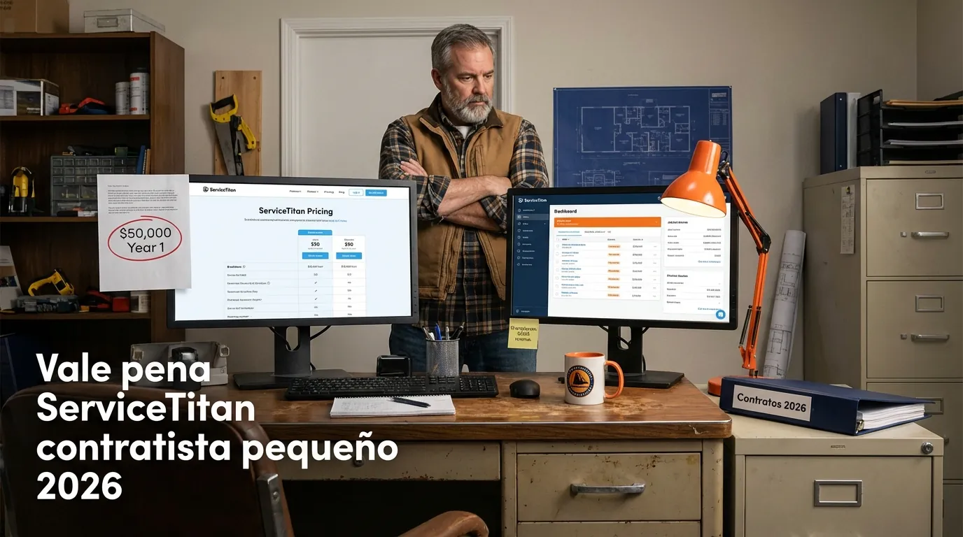 Vale pena ServiceTitan contratista pequeño 2026